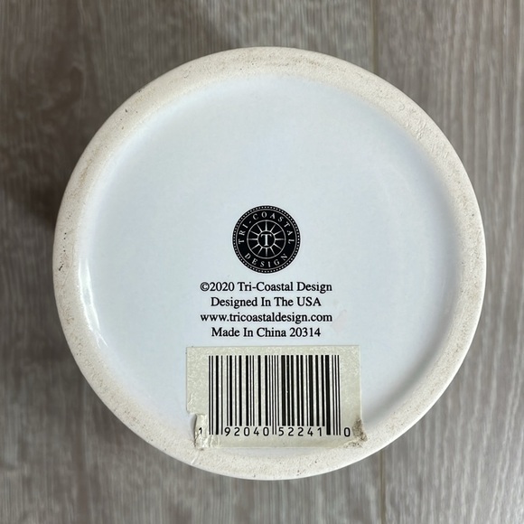 Tri-Coastal Designs Flawless Eyelash Ceramic Makeup Brush Holder Cup - Picture 4 of 8